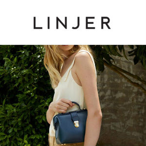 **SOLD** Linjer Doctor’s Bag Navy Italian Leather